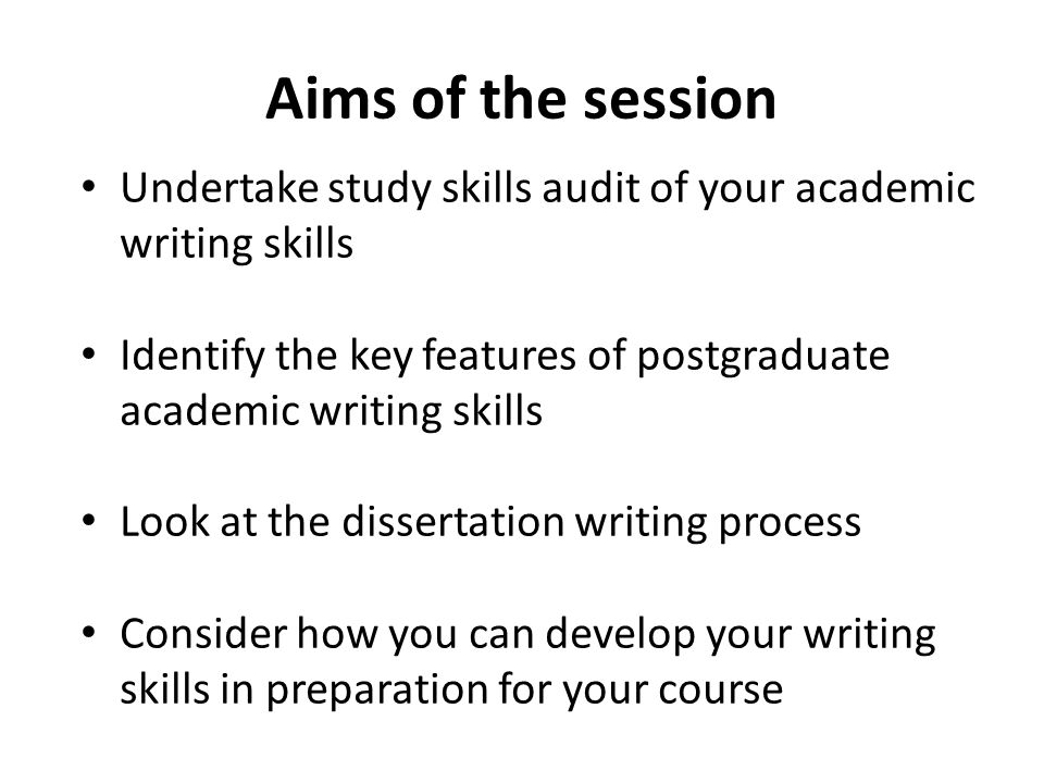Improving the style or the structure of your academic writing
